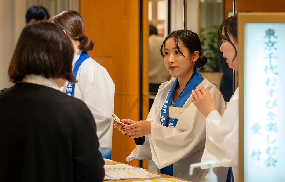 酒蔵さんとのコラボの様子