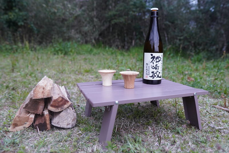 日本酒とキャンプは相性抜群