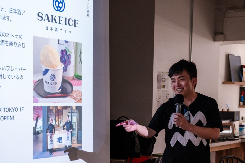 「SAKEICE」を提供する株式会社えだまめの代表取締役・成田博之さん