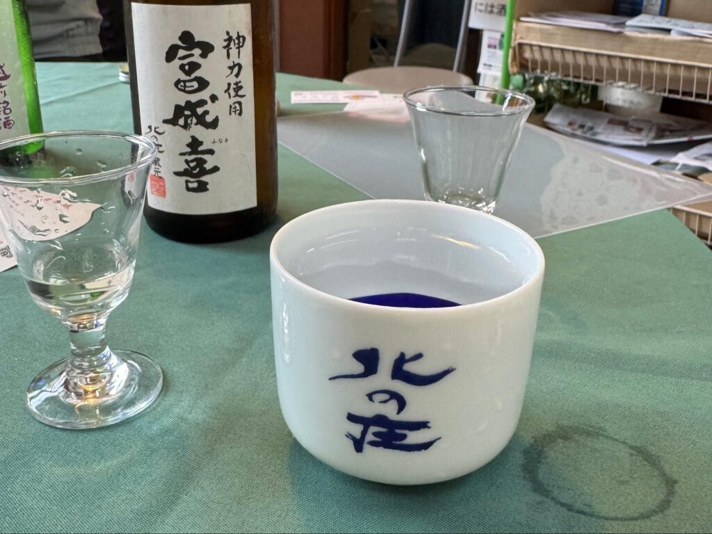 舟木酒造でお酒造りに使っている仕込み水