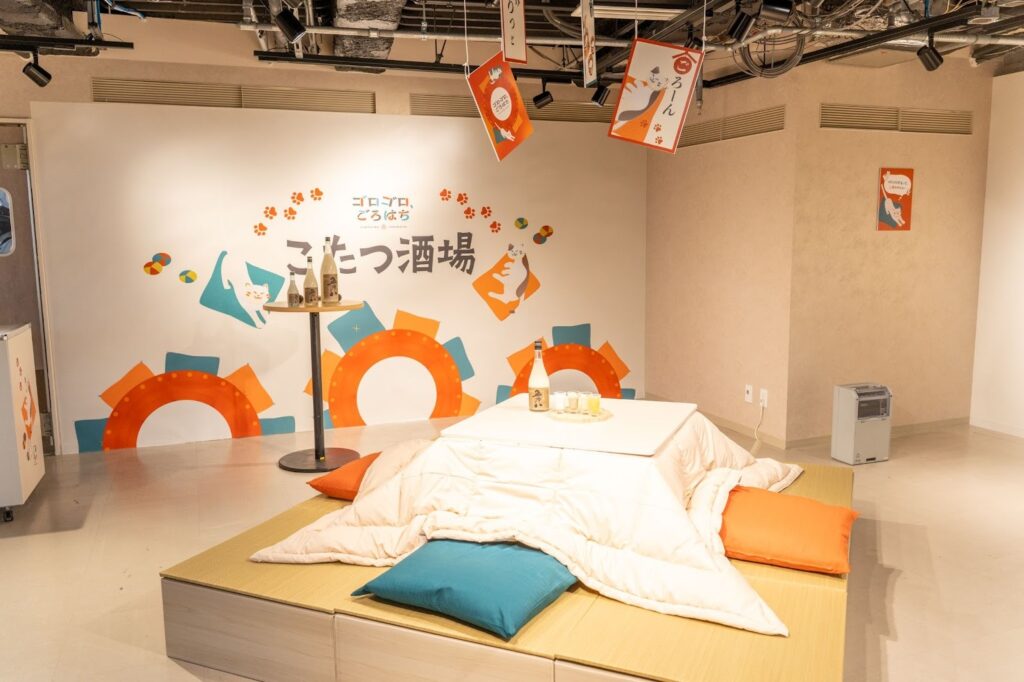 こたつ酒場風景_内装