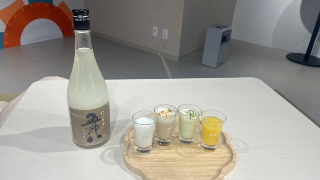 五郎八と4種のカクテル