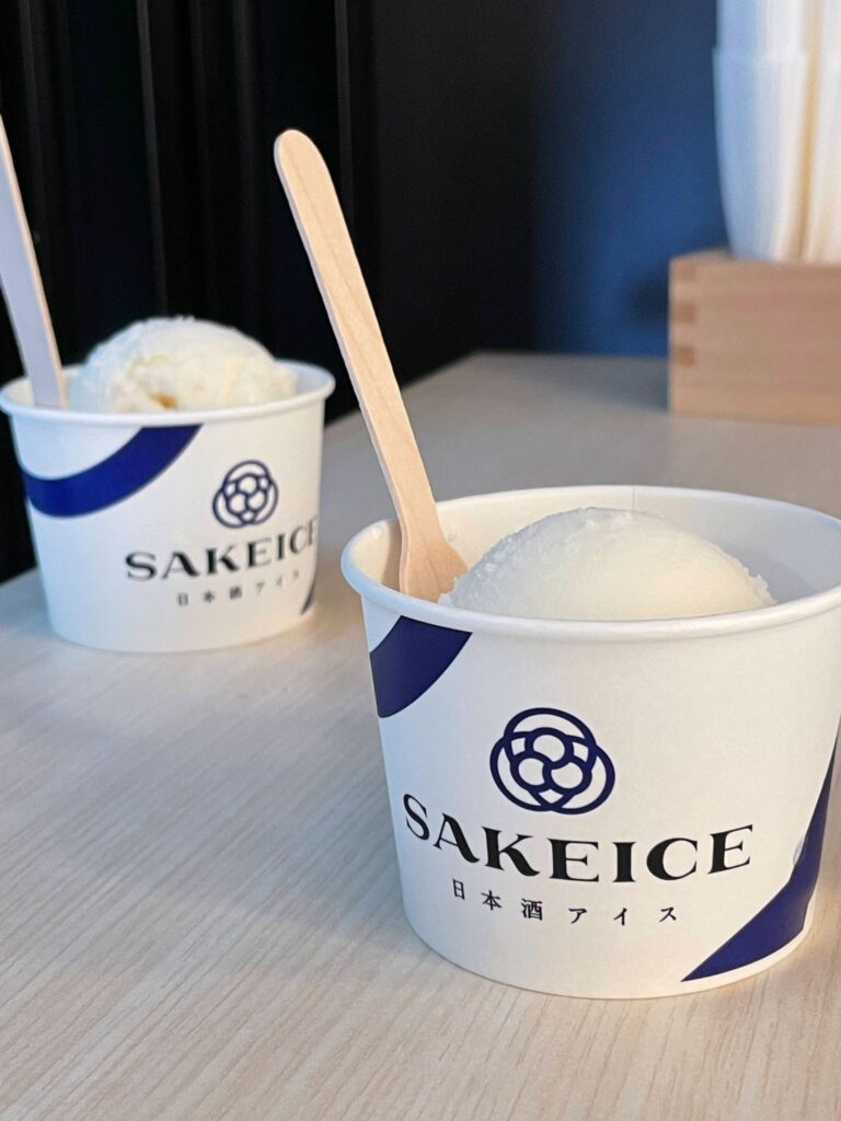 酒小町オリジナルどぶろくアイス